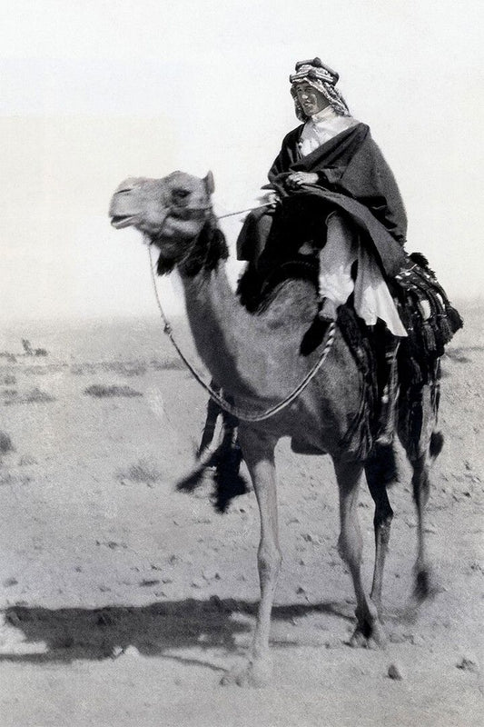 Thomas Edward Lawrence Riding A Camel Jigsaw Puzzle