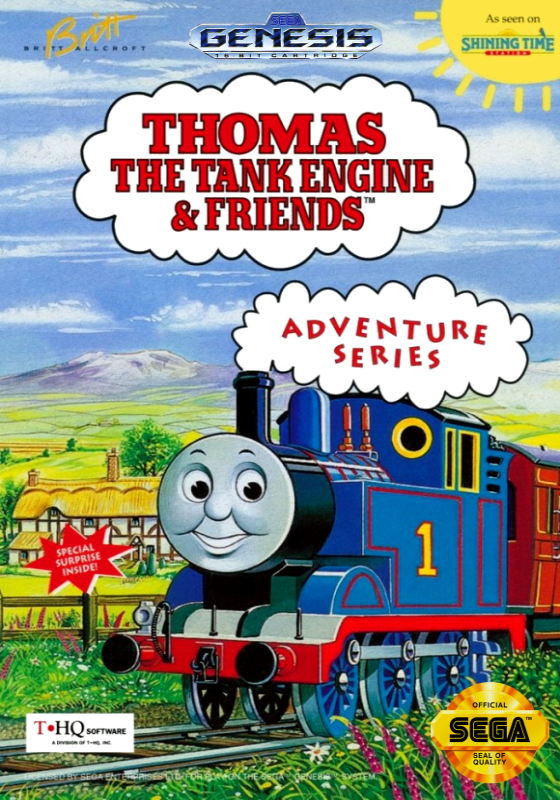 Thomas The Tank Engine And Friends (Usa) Genesis Print Poster