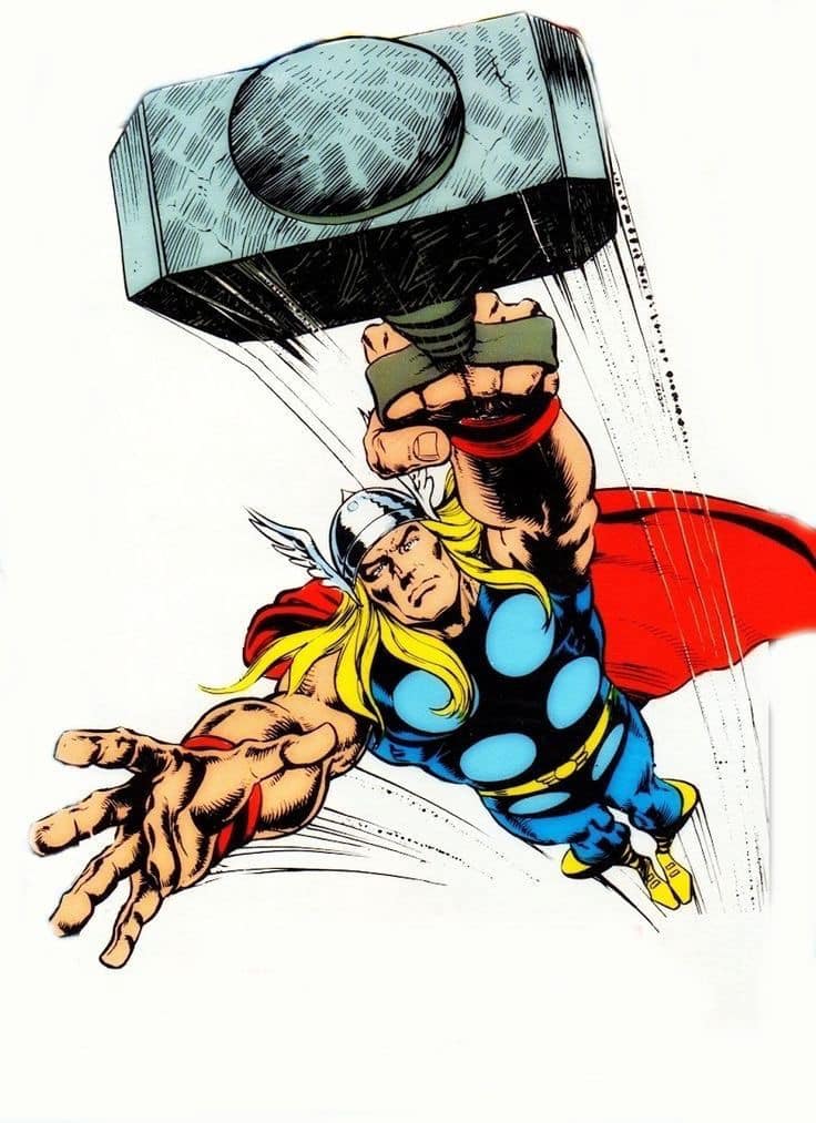 Thor Animated Action Jigsaw Puzzle