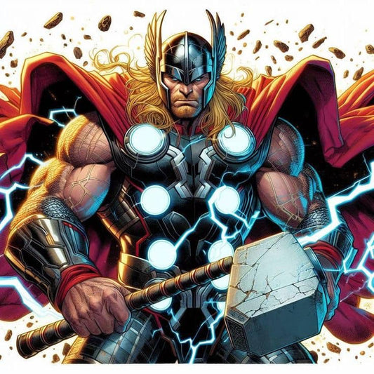 Thor Comic Art Print Poster