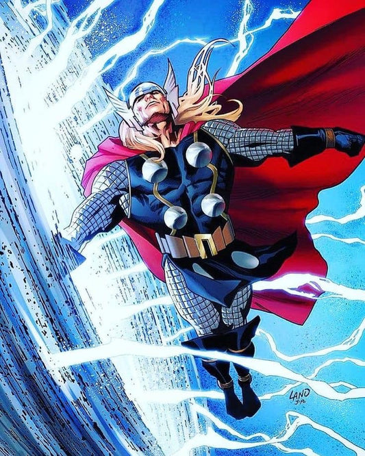 Thor Comic Artwork Print Poster