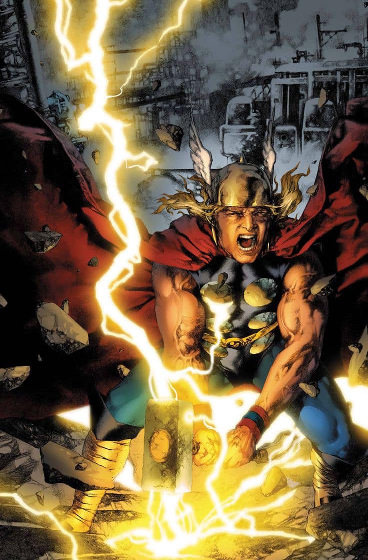 Thor Lighting Battle Scene Jigsaw Puzzle