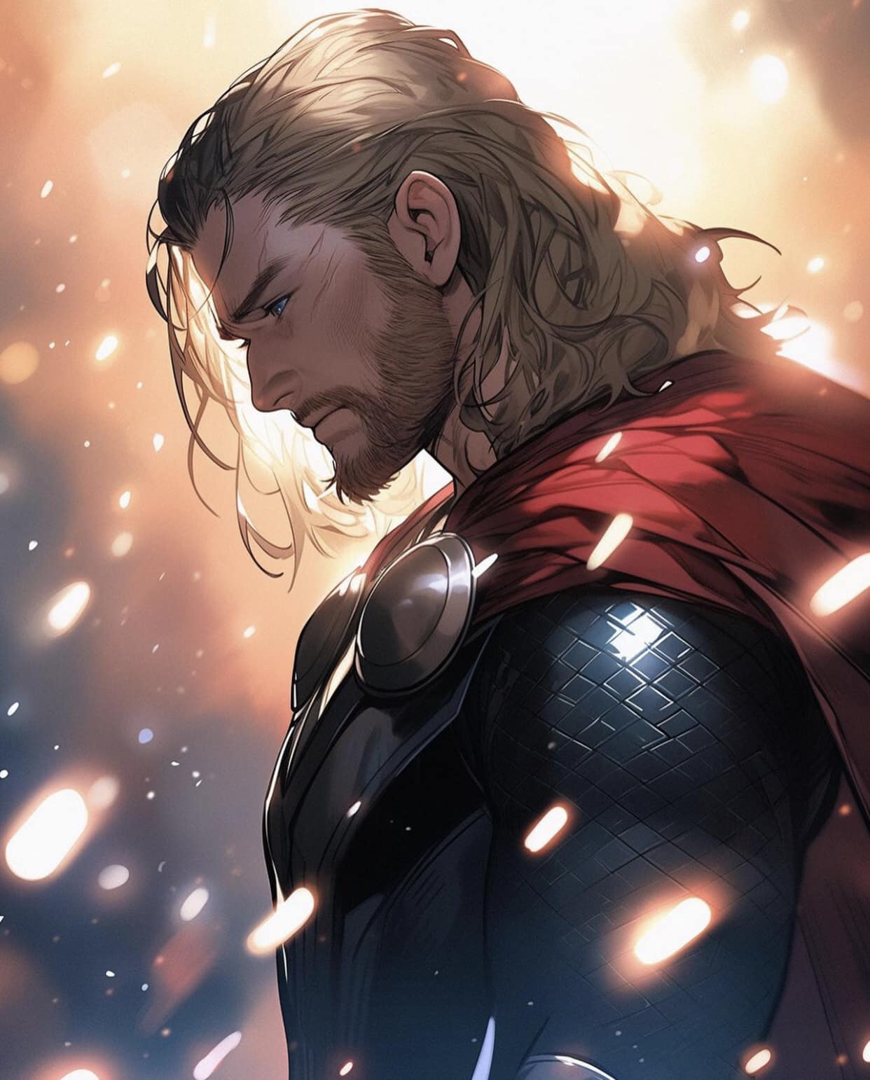 Thor Portrait Moment Jigsaw Puzzle