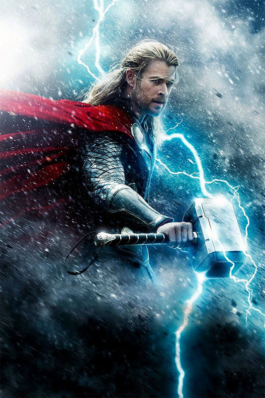 Thor Dark World Action Fantasy Movie Painting Jigsaw Puzzle