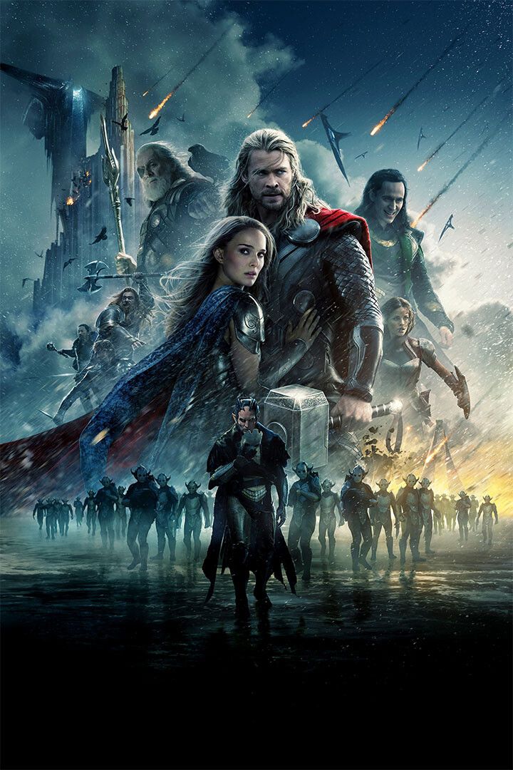 Thor Dark World Action Movie Painting Jigsaw Puzzle