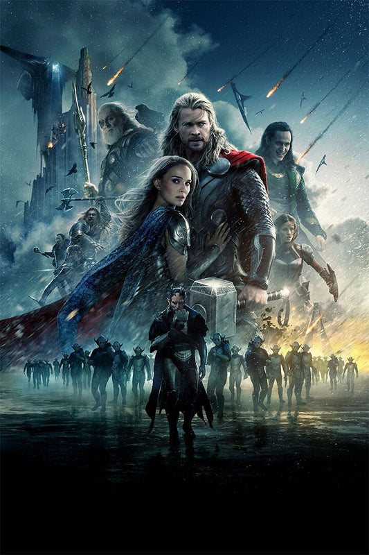 Thor Dark World Action Movie Painting Jigsaw Puzzle