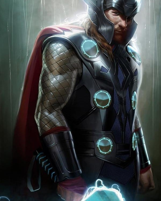 Thor Hammer Armor 01 Print Poster