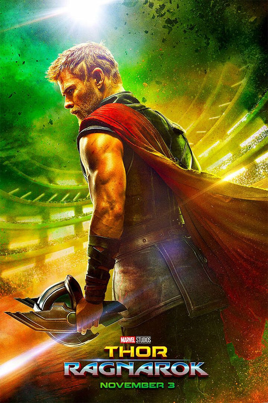 Thor Ragnarok Action Movie Painting Jigsaw Puzzle