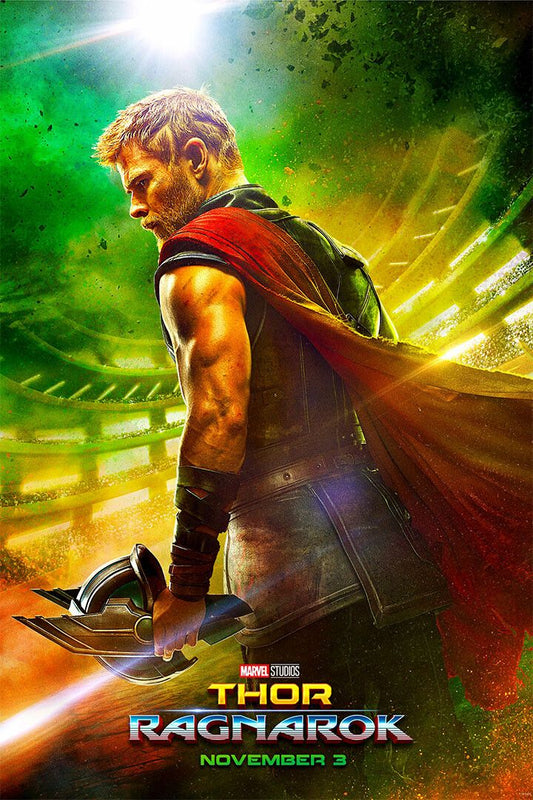 Thor Ragnarok Action Movie Print Painting Jigsaw Puzzle
