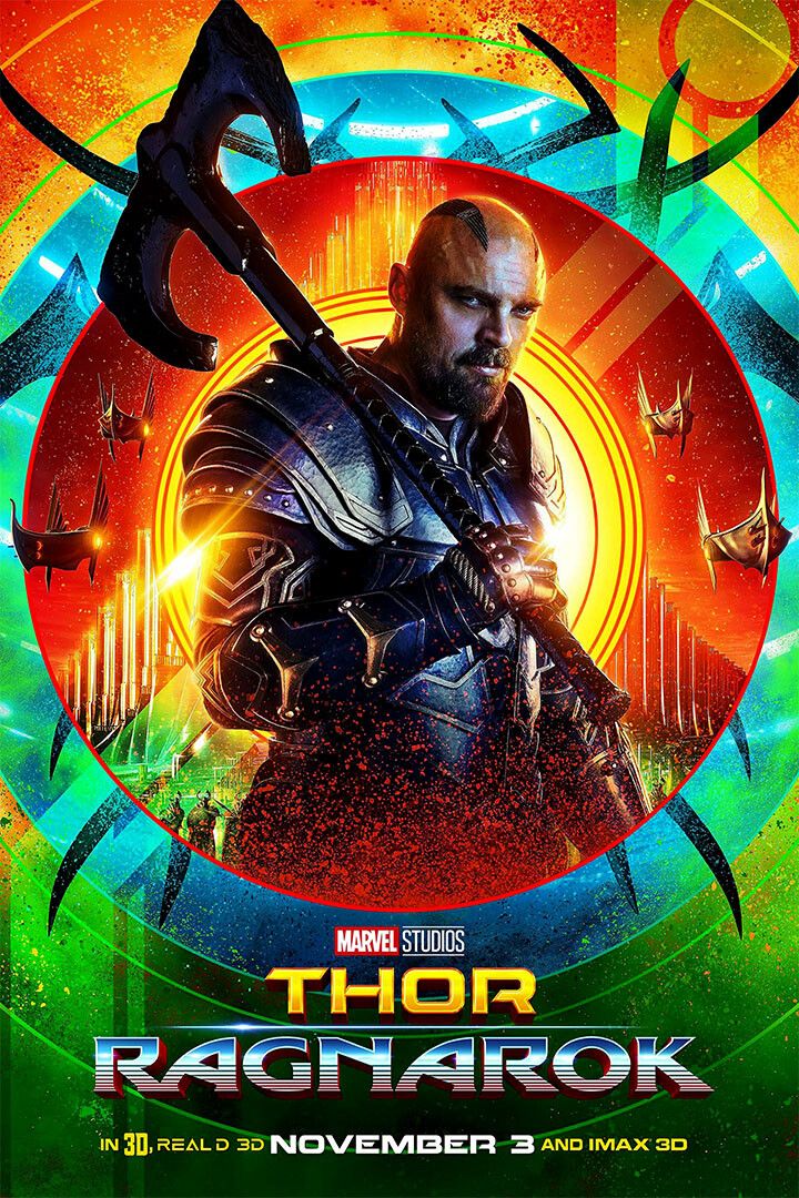 Thor Ragnarok Movie Print Painting Jigsaw Puzzle