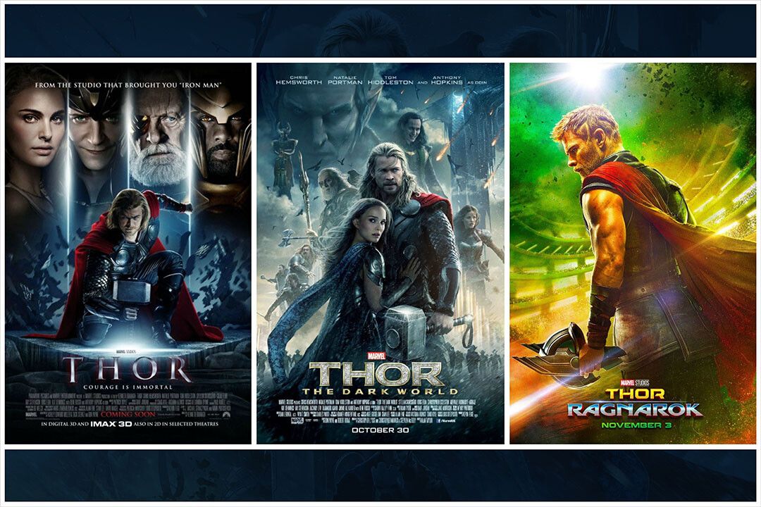 Thor Trilogy Movie Action Adventure Fantasy Jigsaw Puzzle