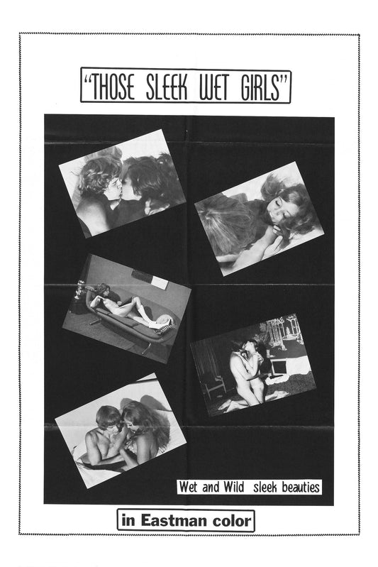Those Sleek Wet Girls 01 Movie Magnet