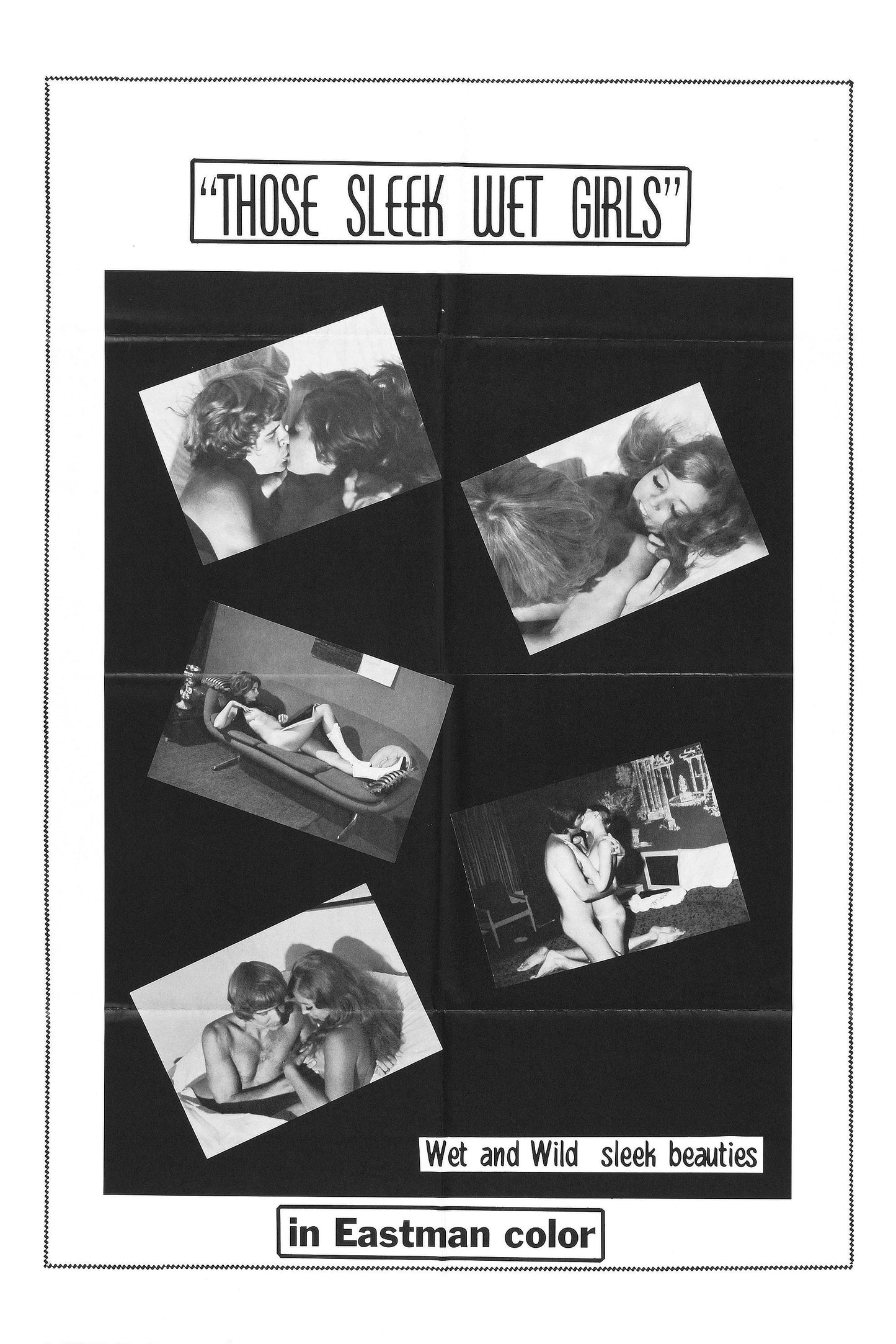 Those Sleek Wet Girls 01 Movie Keychain
