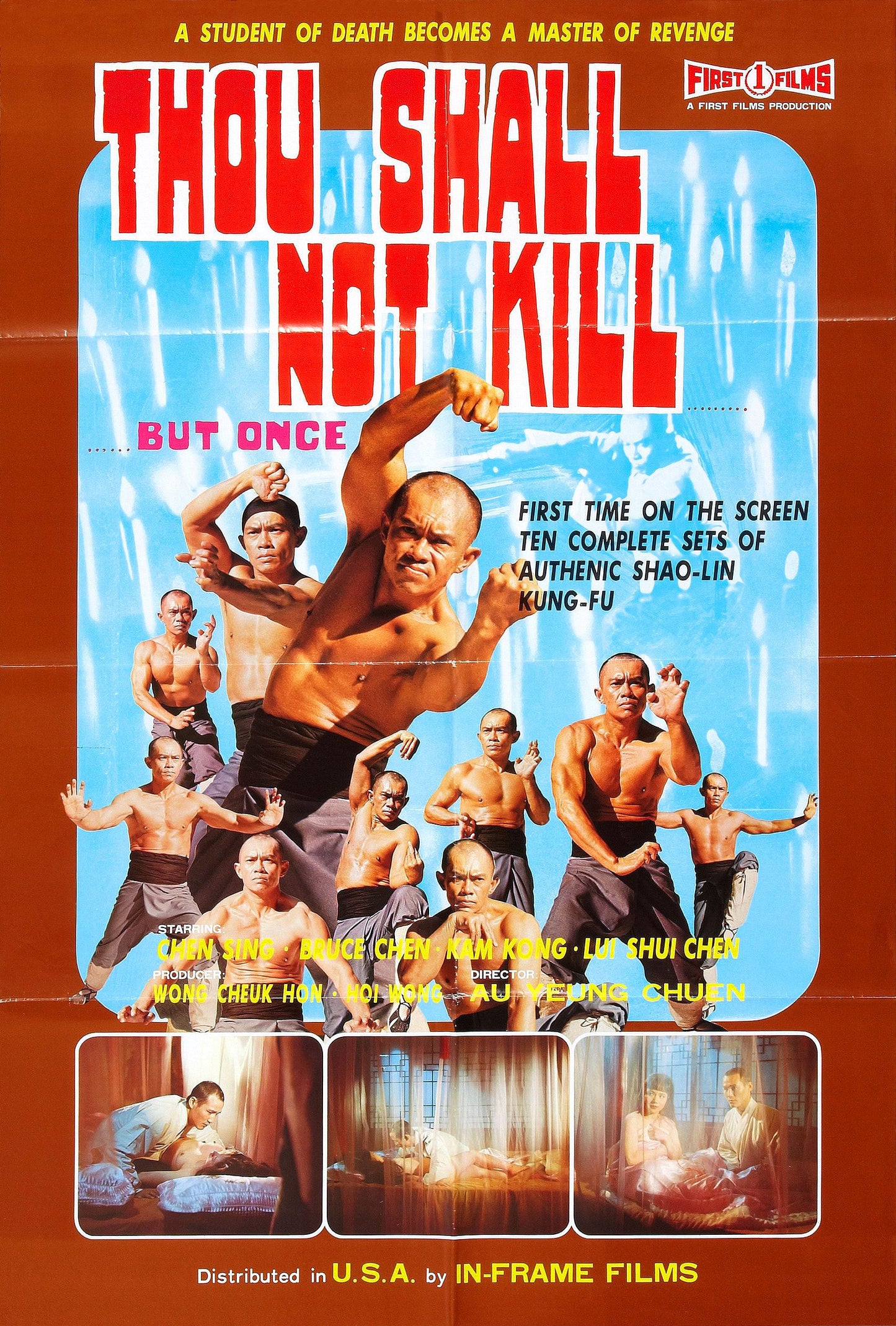 Thou Shall Not Kill But Once 01 Movie Magnet