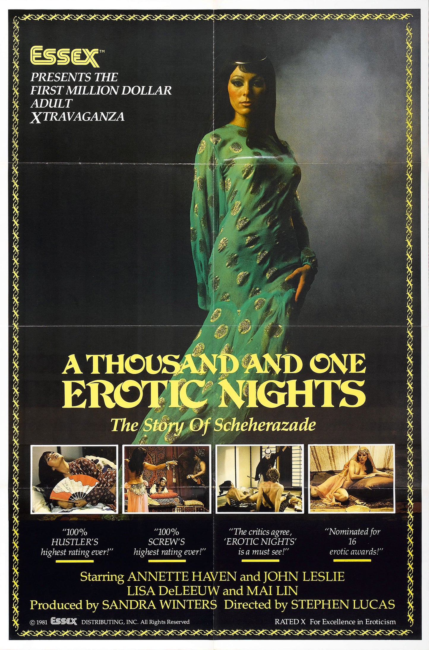 Thousand And One Erotic Nights 01 Movie Keychain