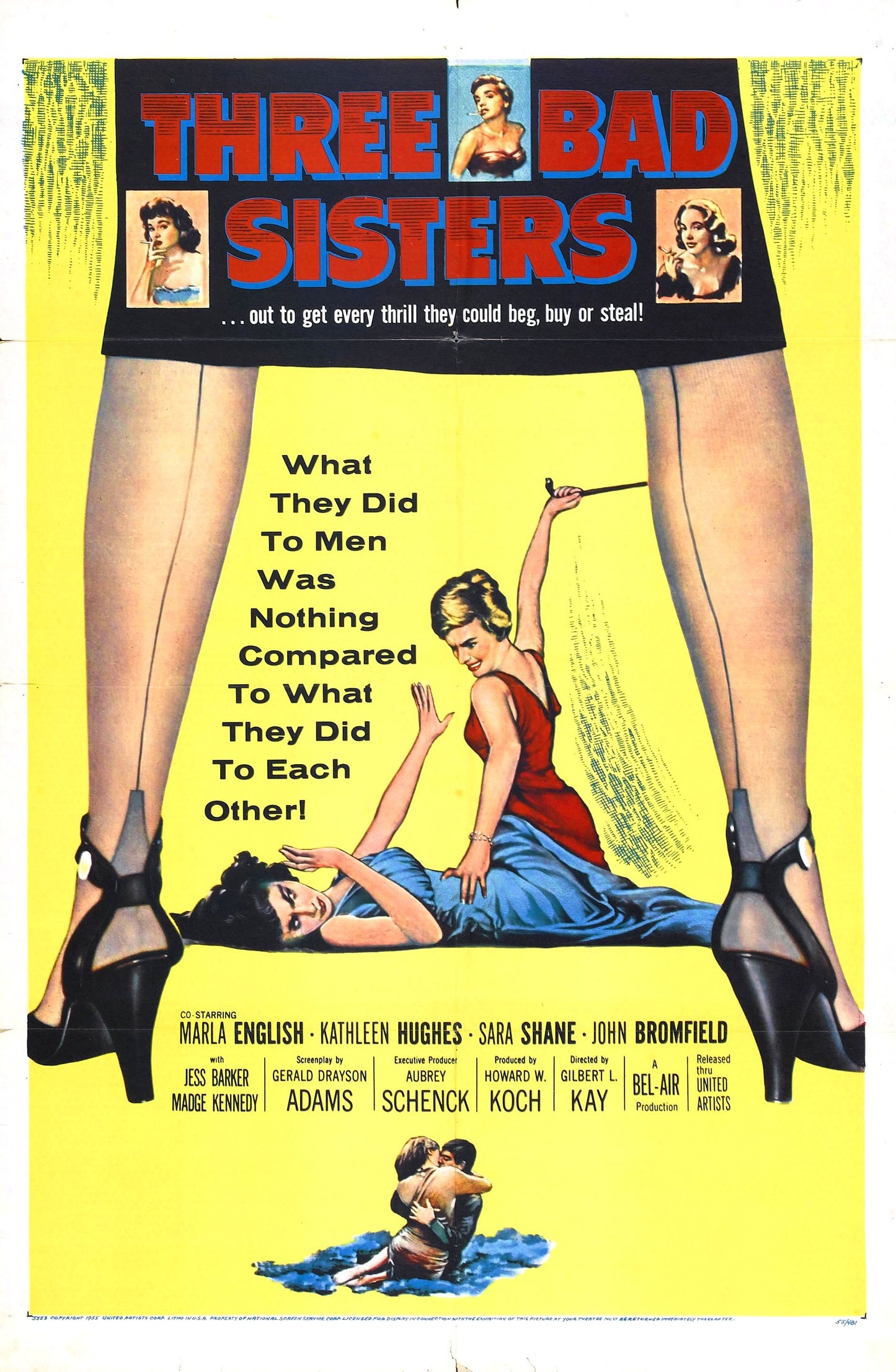Three Bad Sisters 01 Movie Magnet