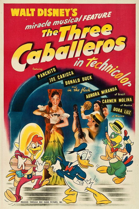 Three Caballeros Animation Movie Donald Duck Comedy Jigsaw Puzzle