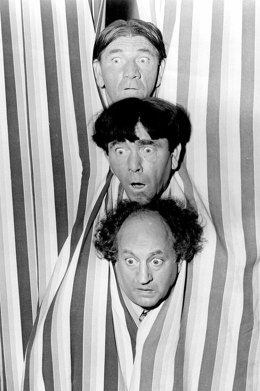 Three Stooges Curly For President Painting Jigsaw Puzzle