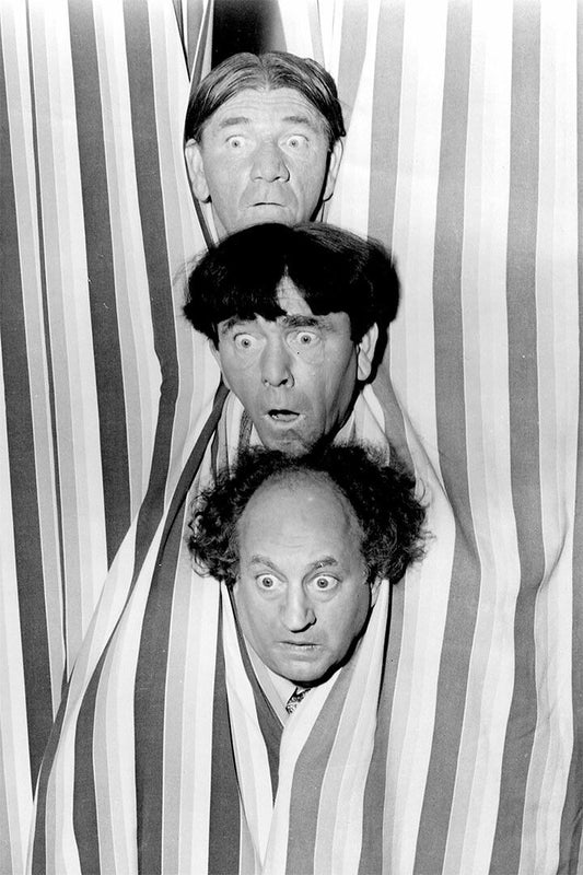 Three Stooges Movie Got Nyuk Comedy Painting Jigsaw Puzzle