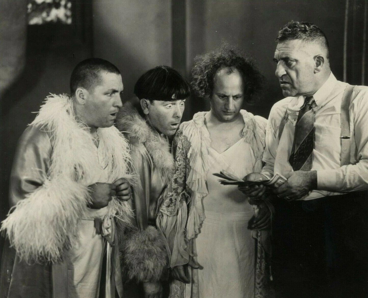 Three Stooges Three Little Pigskins Classic Movie Picture Photo