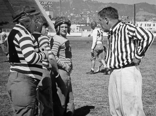 Three Stooges In Three Little Pigskins Movie Publicity Picture Magnet