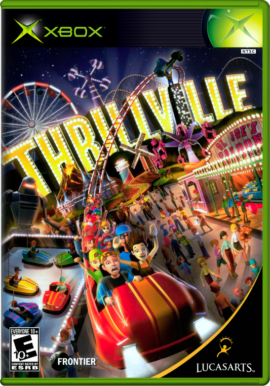 Thrillville Xbox Print Poster