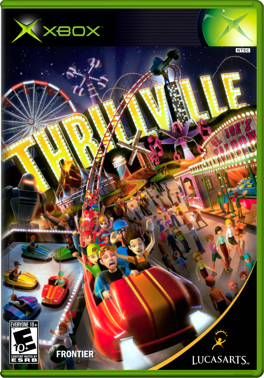 Thrillville Xbox Keychain