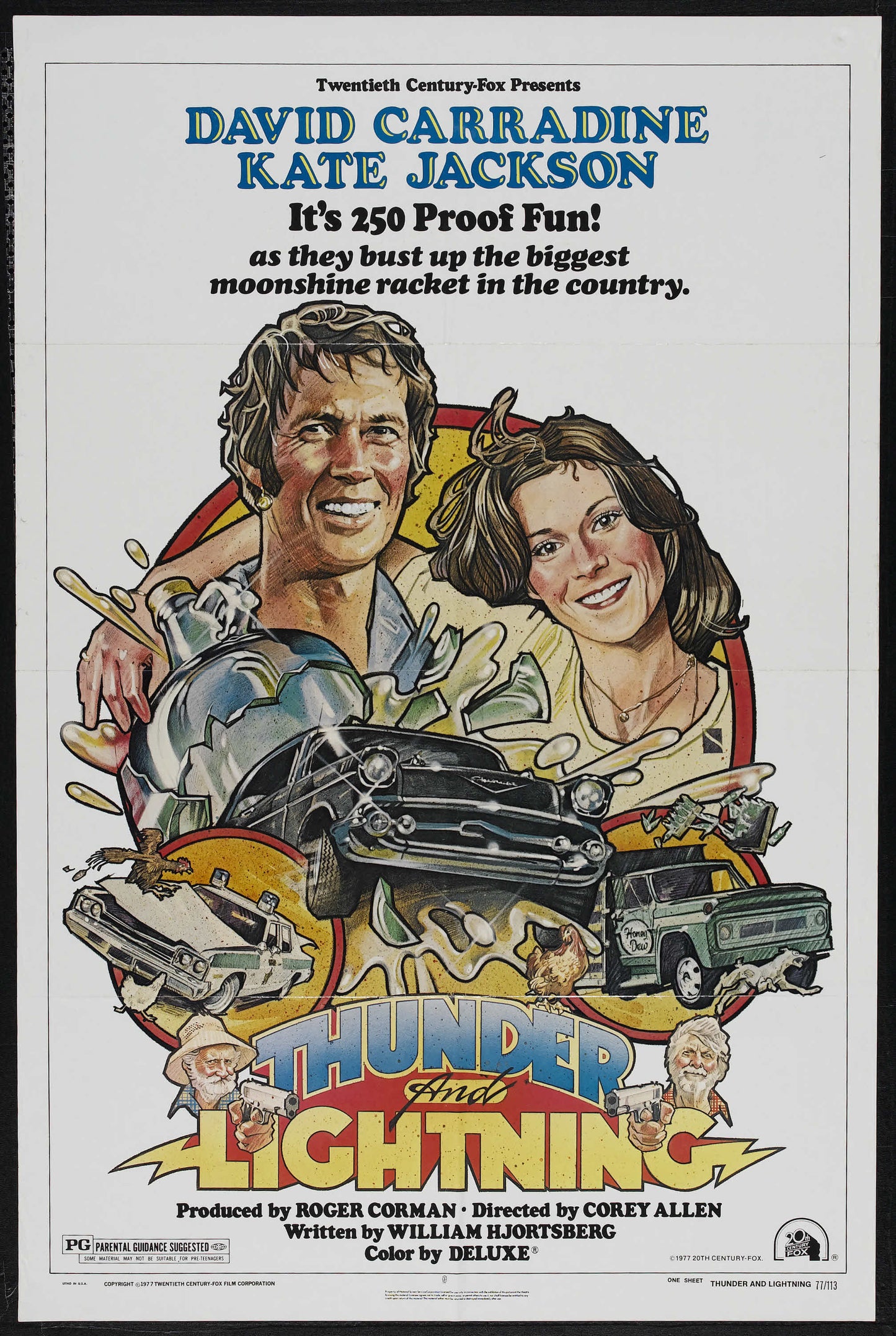 Thunder And Lightning 01 Movie Magnet