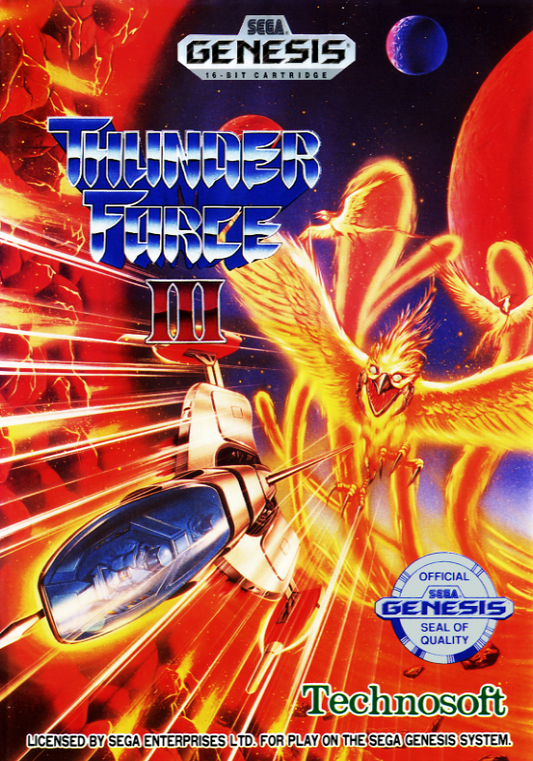 Thunder Force Iii (Usa) Genesis Print Poster
