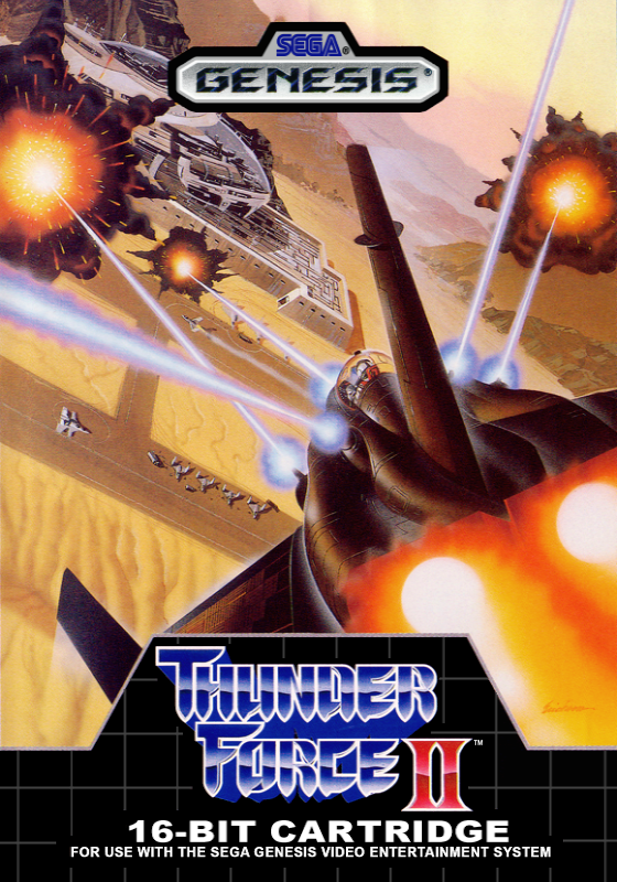 Thunder Force Ii (Usa) Genesis Keychain