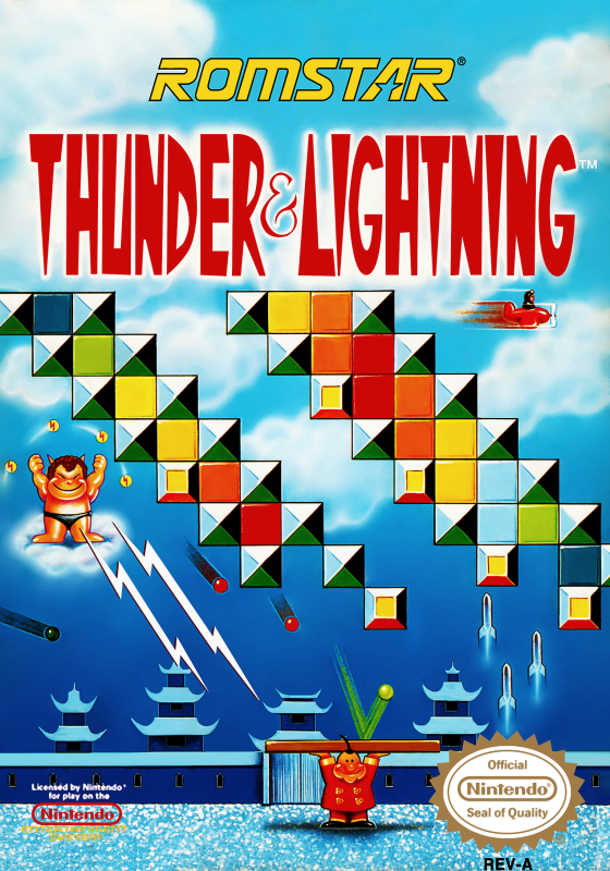 Thunder & Lightning (Usa) Nes Keychain