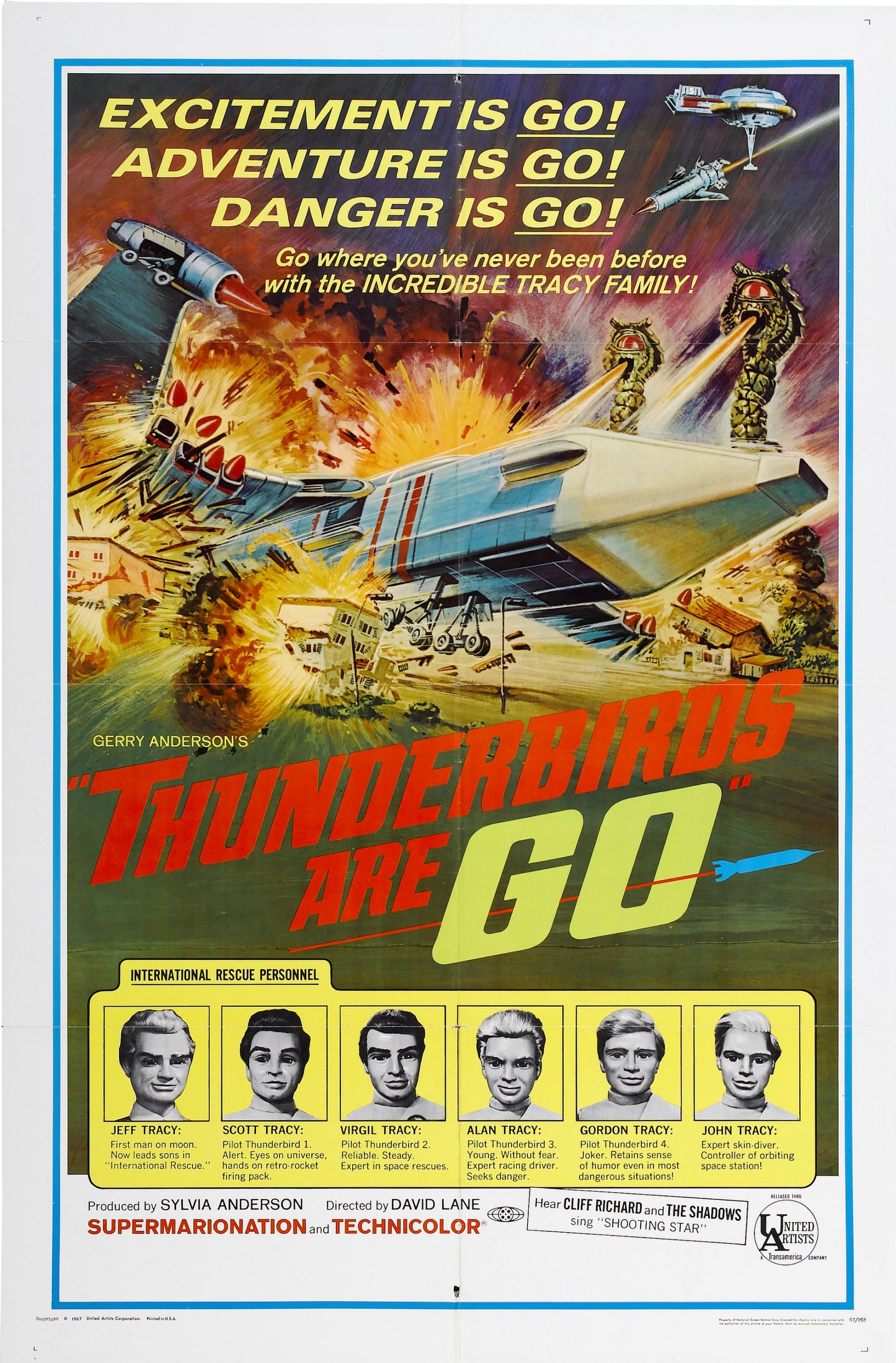 Thunderbirds Are Go 01 Movie Magnet
