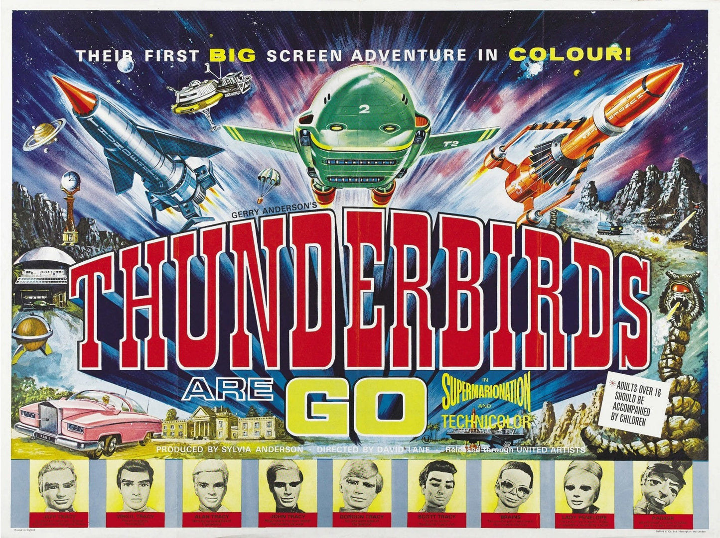 Thunderbirds Are Go 03 Movie Magnet