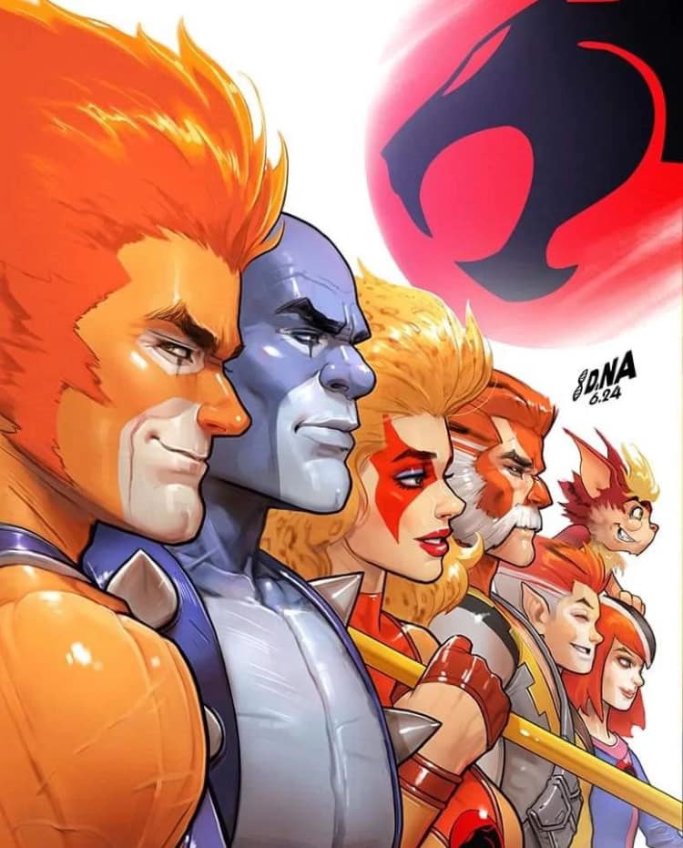Thundercats Character Lineup Print Poster
