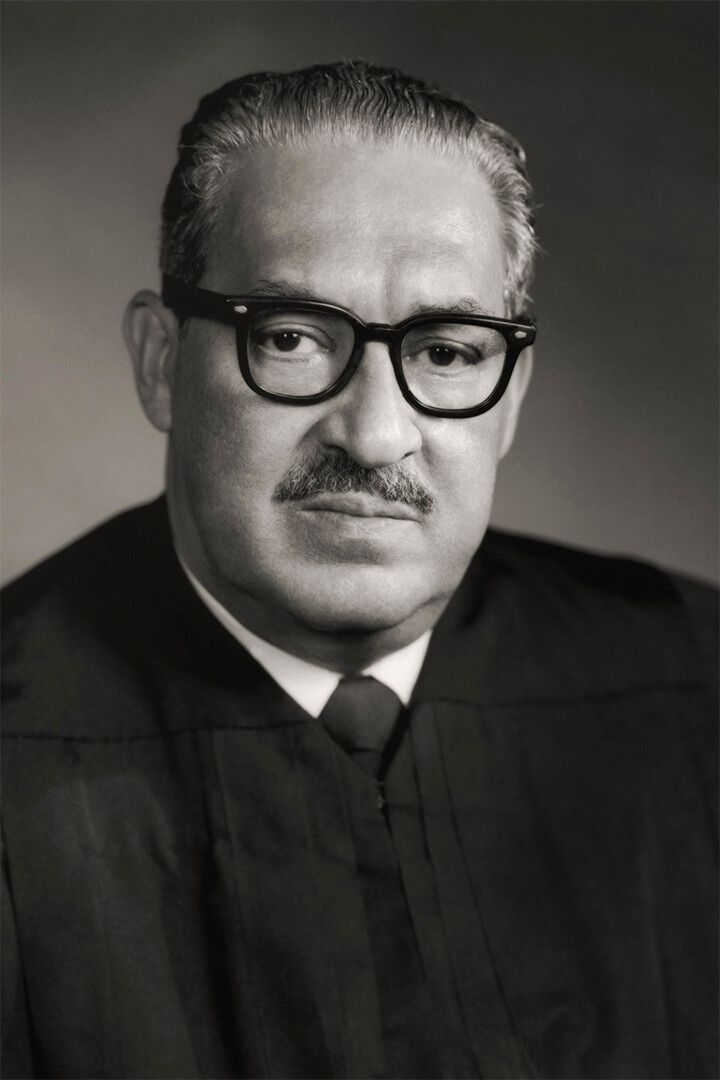Thurgood Marshall Supreme Court Judge Print Jigsaw Puzzle