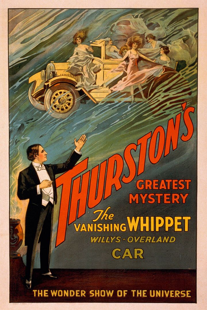 Thurstons Greatest Mystery Vanishing Car 1925 Classic Jigsaw Puzzle