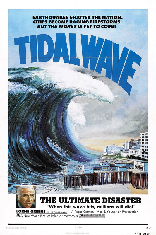 Tidal Wave 01 Movie Magnet