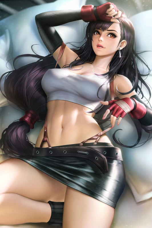 Tifa Lockhart Final Fantasy Stars Jigsaw Puzzle Decor Wall Art Jigsaw Puzzle
