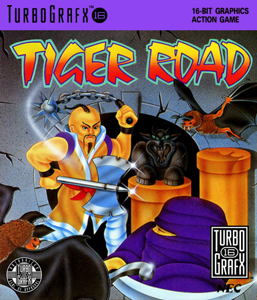 Tiger Road Turbografx 16 Print Poster