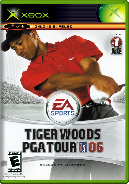 Tiger Woods Pga Tour 06 Xbox Print Poster