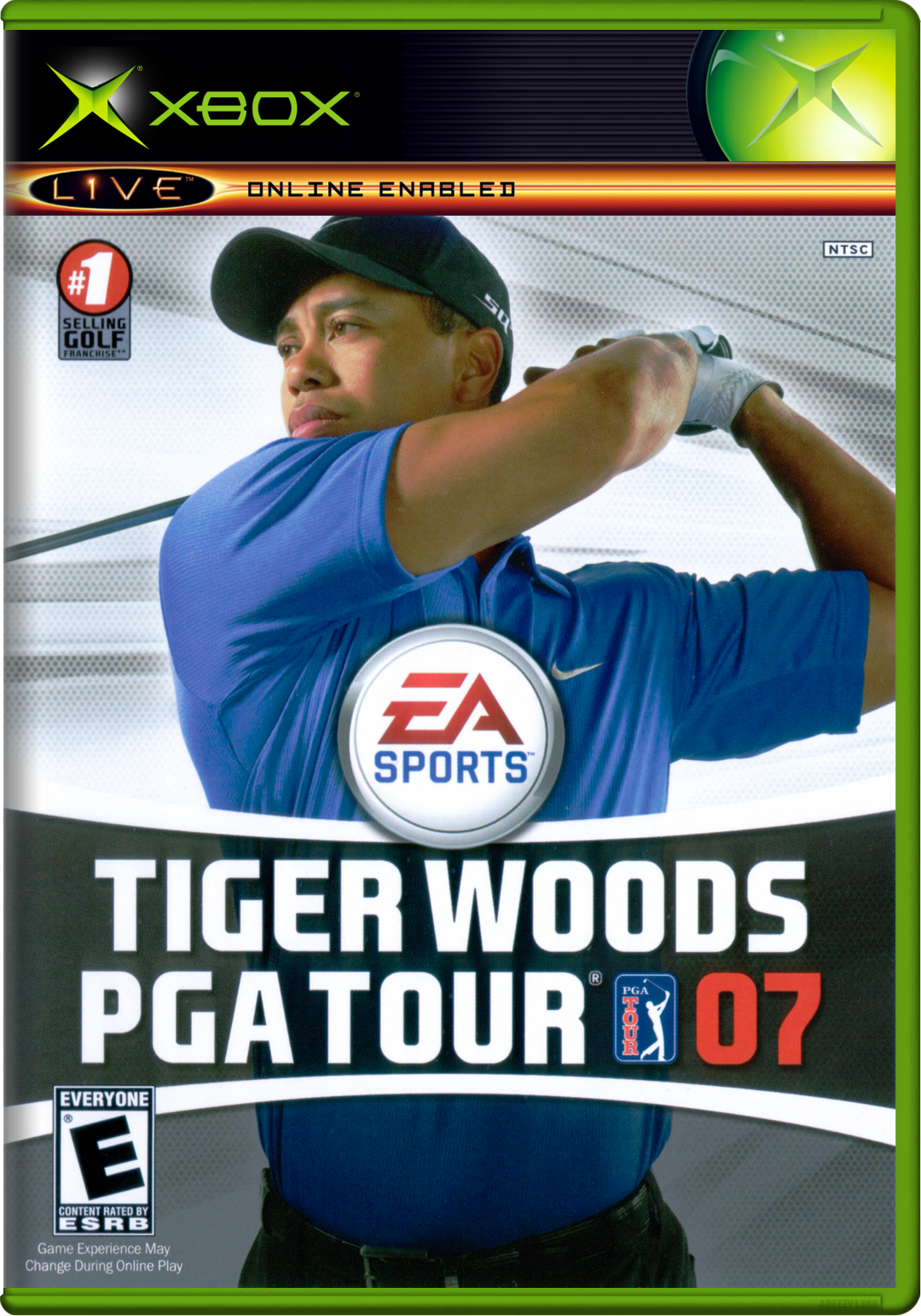 Tiger Woods Pga Tour 07 Xbox Print Poster