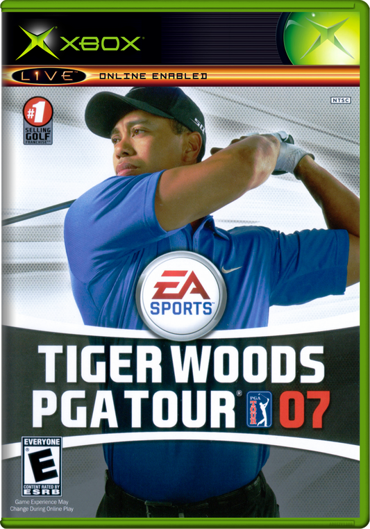 Tiger Woods Pga Tour 07 Xbox Print Poster