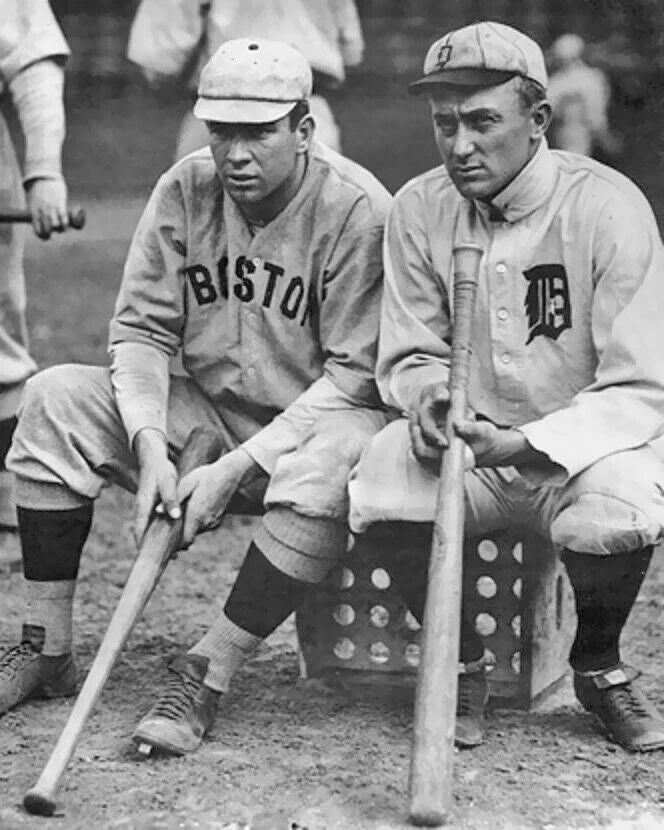 Tigers Ty Cobb And Red Sox Tris Speaker Magnet Baseball Legends Magnet