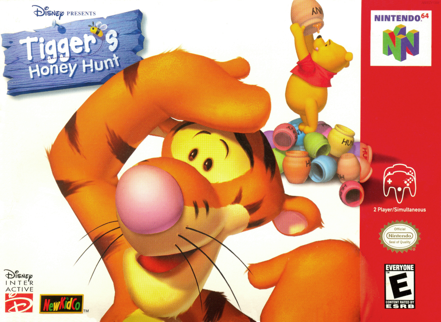 Tigger S Honey Hunt N64 Print Poster