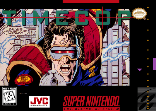 Time Cop (Usa) Snes Print Poster