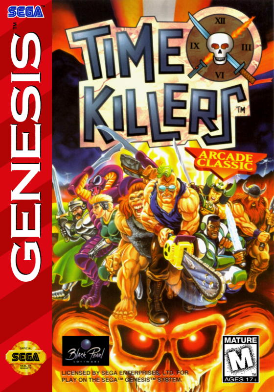 Time Killers (Usa) Genesis Print Poster