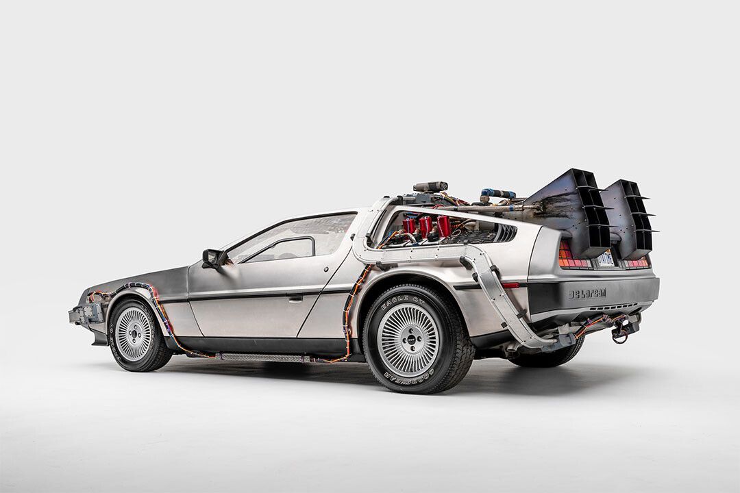 Time Machine Car De Lorean Dmc12 Home Decor Jigsaw Puzzle