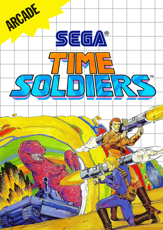 Time Soldiers Sega Master System Print Poster