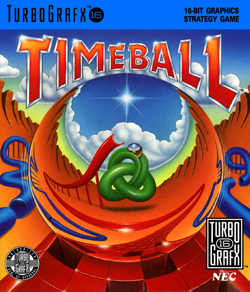 Timeball Turbografx 16 Print Poster