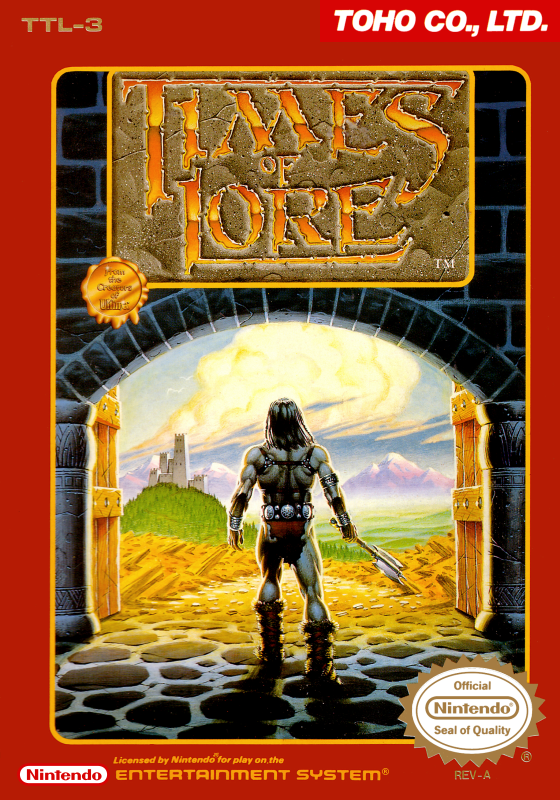 Times Of Lore (Usa) Nes Print Poster
